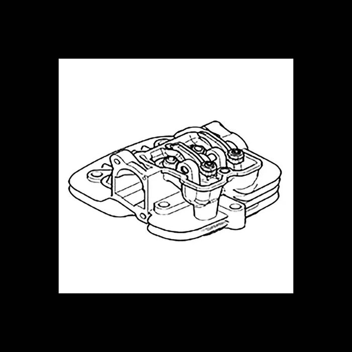 MAKITA 123557-5 - CYLINDER HEAD ASSEMBLY - Authentic OEM part