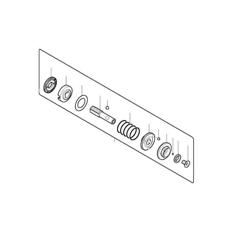 MAKITA 125377-3 - CLUTCH ASSEMBLY N BFL201R - Authentic OEM part