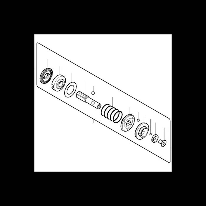 MAKITA 125378-1 - CLUTCH ASSEMBLY M BFL301R - Authentic OEM part