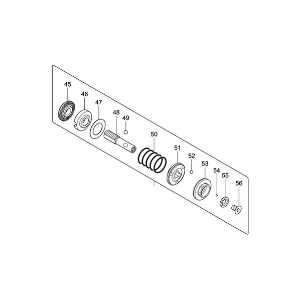 MAKITA 125392-7 - CLUTCH ASSEMBLY E BFH090 - Authentic OEM part