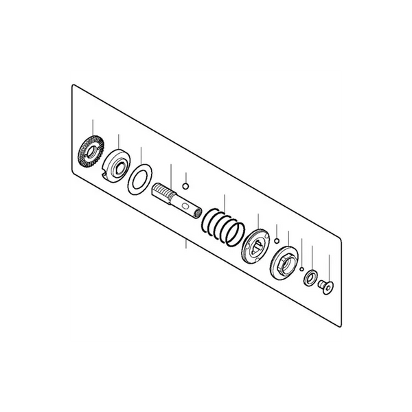 MAKITA 125396-9 - CLUTCH ASSEMBLY I BFL300F - Authentic OEM part
