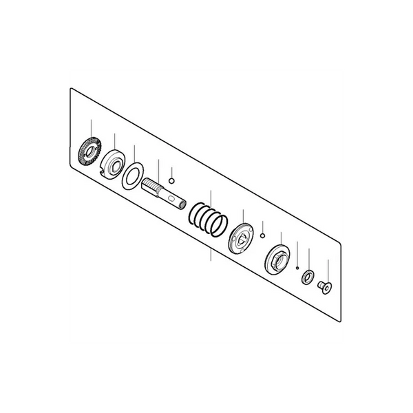 MAKITA 125398-5 - CLUTCH ASSEMBLY K BFT020F - Authentic OEM part
