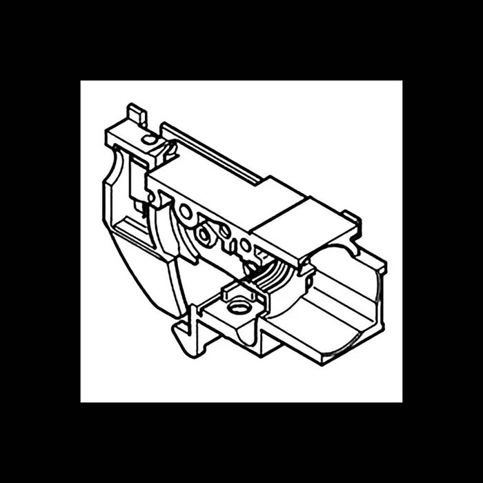 MAKITA 125809-0 - FEEDER BOX ASSEMBLY XRF02 - Authentic OEM part