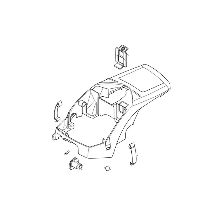MAKITA 126367-9 - CYLINDER COVER ASSEMBLY - Authentic OEM part