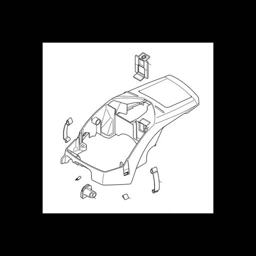 MAKITA 126367-9 - CYLINDER COVER ASSEMBLY - Authentic OEM part