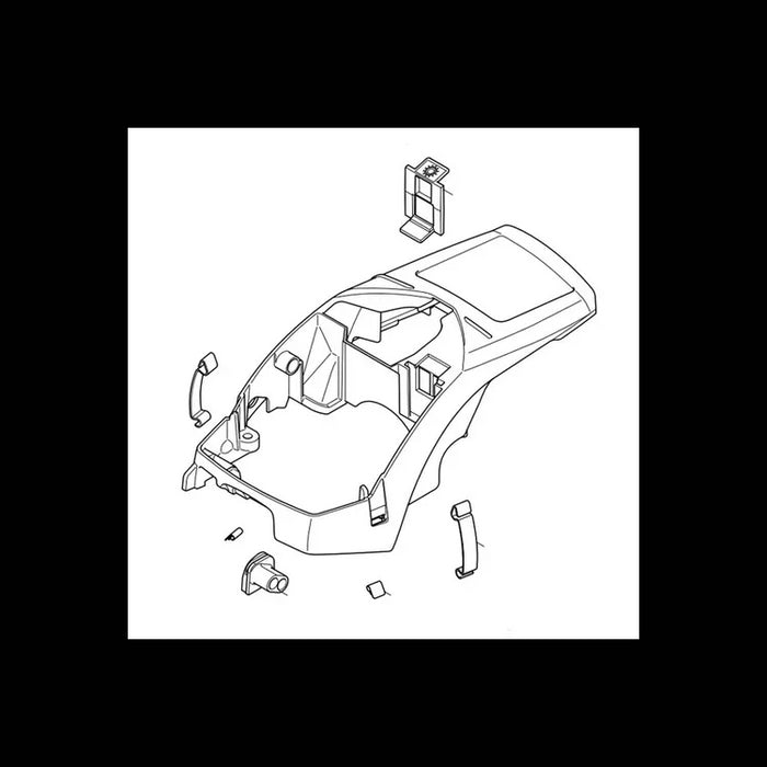 MAKITA 126367-9 - CYLINDER COVER ASSEMBLY - Authentic OEM part