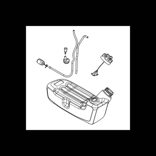 MAKITA 126856-4 - FUEL TANK ASSEMBLY EB5300 - Authentic OEM part