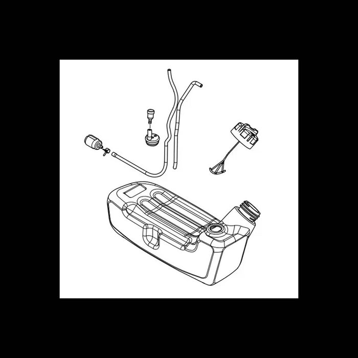 MAKITA 126856-4 - FUEL TANK ASSEMBLY EB5300 - Authentic OEM part