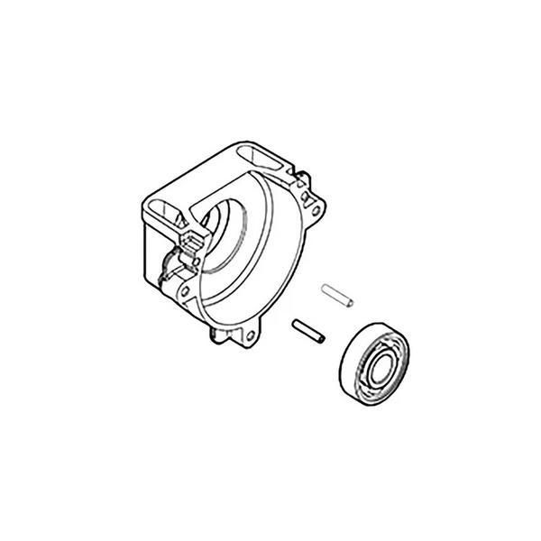 MAKITA 131-111-100 - CRANKCASE MAGNETO SIDE COMPLETE EA5600F - Authentic OEM part