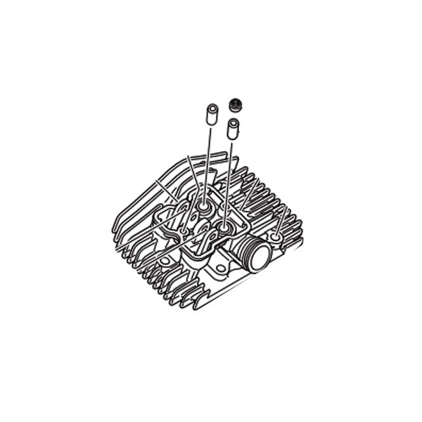 MAKITA 135785-0 - CYLINDER HEAD ASSEMBLY - Authentic OEM part