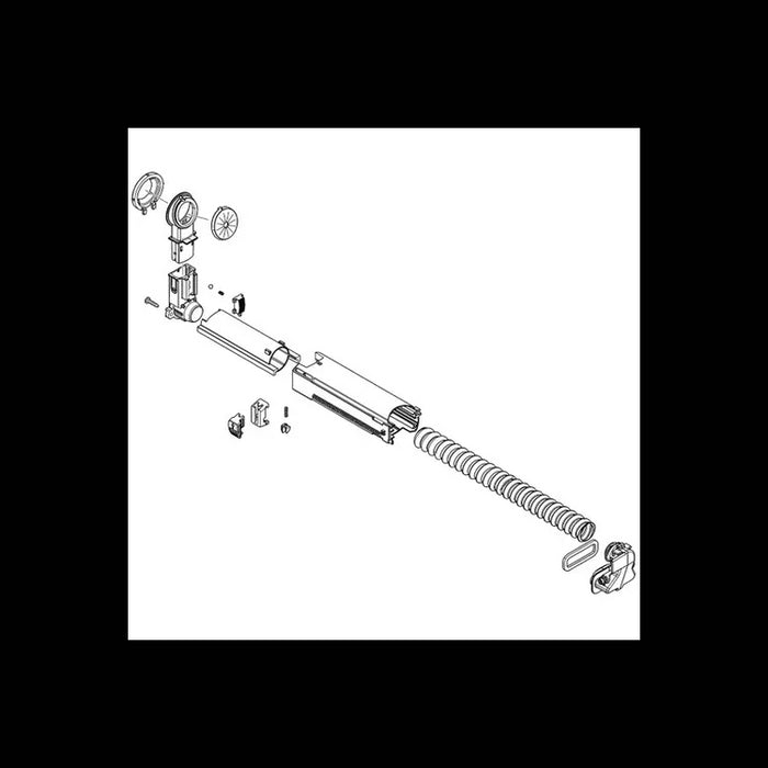 MAKITA 135960-8 - SLIDE PIPE ASSEMBLY DX04 - Authentic OEM part