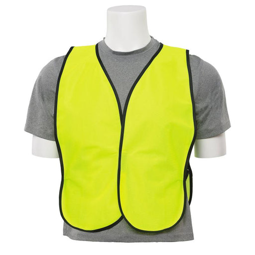 S19 Non-ANSI Tight Weave Safety Vest, Hi-Viz Orang