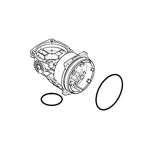 MAKITA 140A22-5 - GEAR HOUSING COMPLETE XAD03 - Authentic OEM part