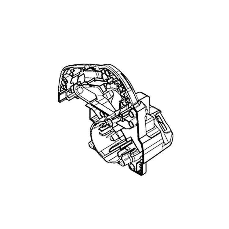 MAKITA 140C50-2 - MOTOR HOUSING COMPLETE XSH04 - Authentic OEM part