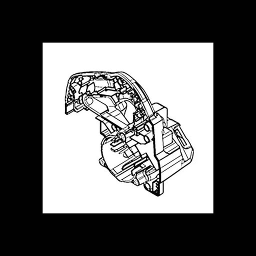 MAKITA 140C50-2 - MOTOR HOUSING COMPLETE XSH04 - Authentic OEM part