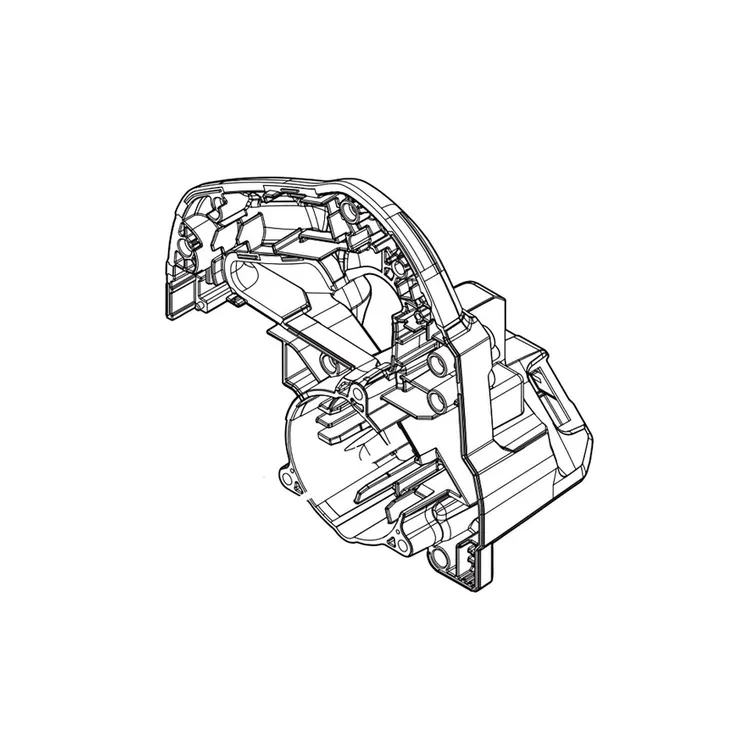 MAKITA 140C51-0 - MOTOR HOUSING COMPLETE XSH05 - Authentic OEM part