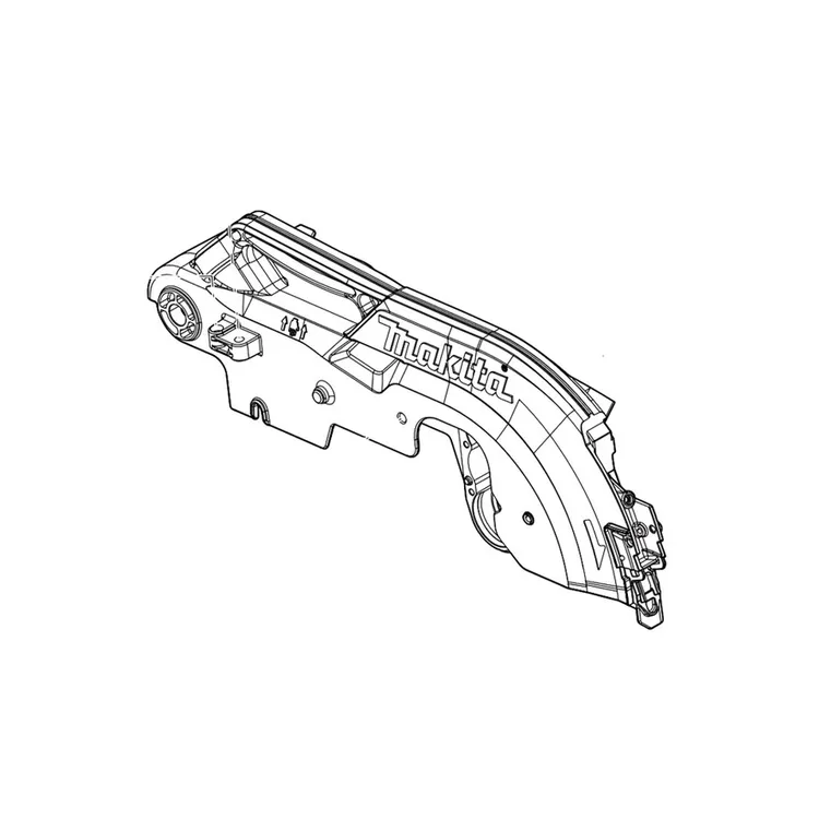 MAKITA 140F81-9 - BLADE CASE COMPLETE LS1219L - Authentic OEM part