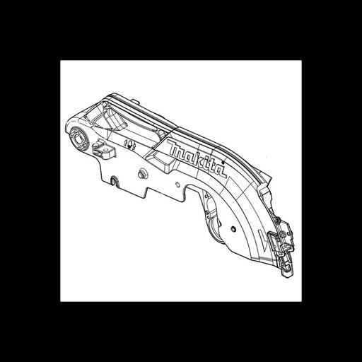 MAKITA 140F81-9 - BLADE CASE COMPLETE LS1219L - Authentic OEM part