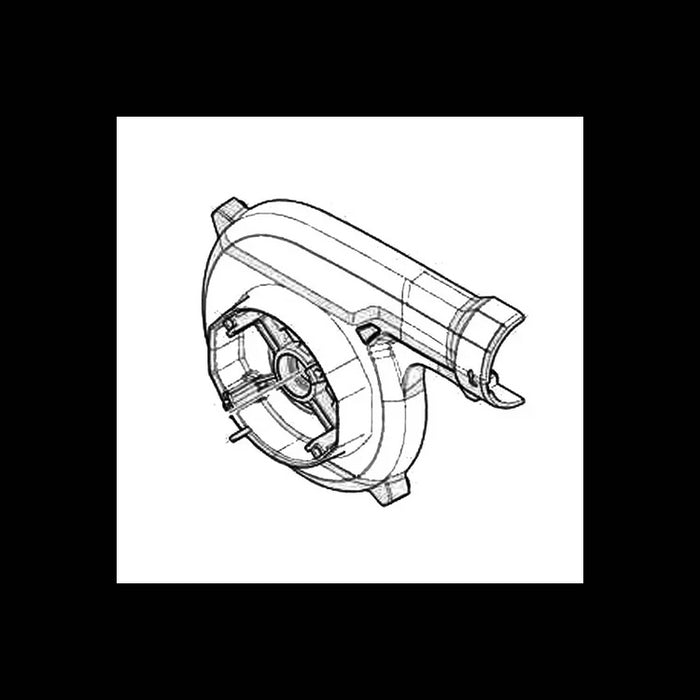 MAKITA 142292-6 - FAN HOUSING COMPLETE UB1103 - Authentic OEM part