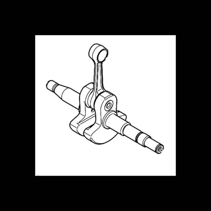 MAKITA 142417-2 - CRANKSHAFT COMPLETE EA3500S - Authentic OEM part