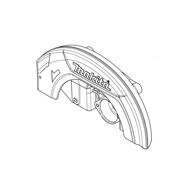 MAKITA 144284-1 - BLADE CASE COMPLETE HS0600 - Authentic OEM part