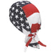 DR1 Doo Rag, Red/White/Blue