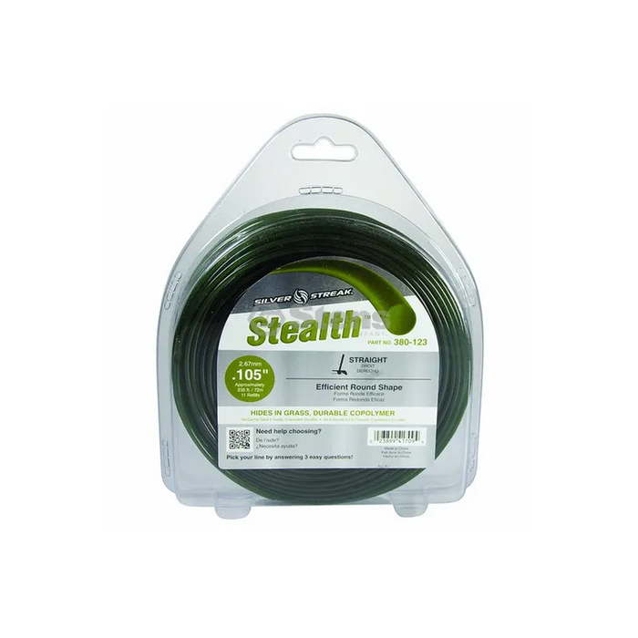 Stens 380-123 - STEALTH TRIMMER LINE .105 1 LB. DONUT