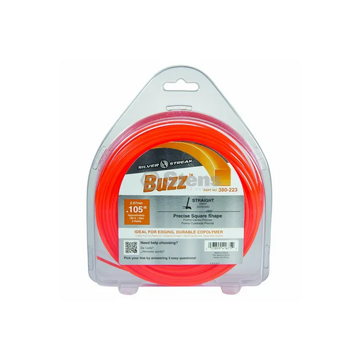 Stens 380-223 - BUZZ TRIMMER LINE .105 1 LB. DONUT