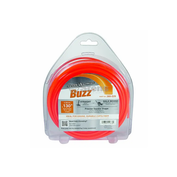 Stens 380-225 - BUZZ TRIMMER LINE .130 1 LB. DONUT