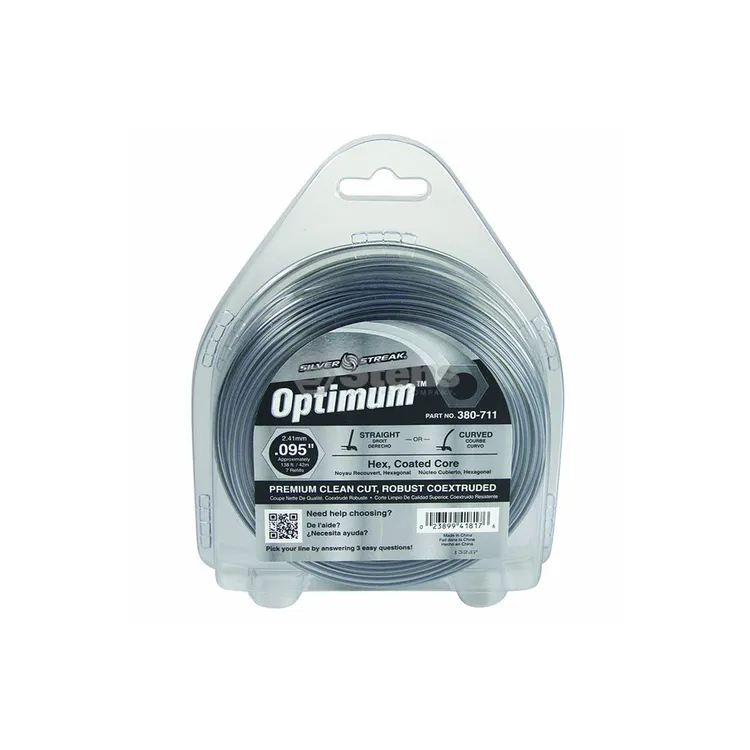 Stens 380-711 - OPTIMUM TRIMMER LINE .095 1/2 LB. DONUT