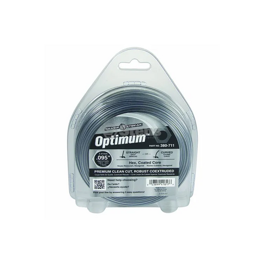 Stens 380-711 - OPTIMUM TRIMMER LINE .095 1/2 LB. DONUT