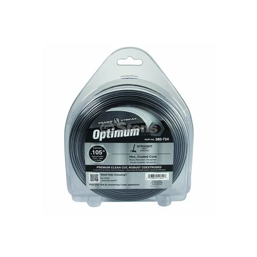 Stens 380-724 - OPTIMUM TRIMMER LINE .105 1 LB. DONUT