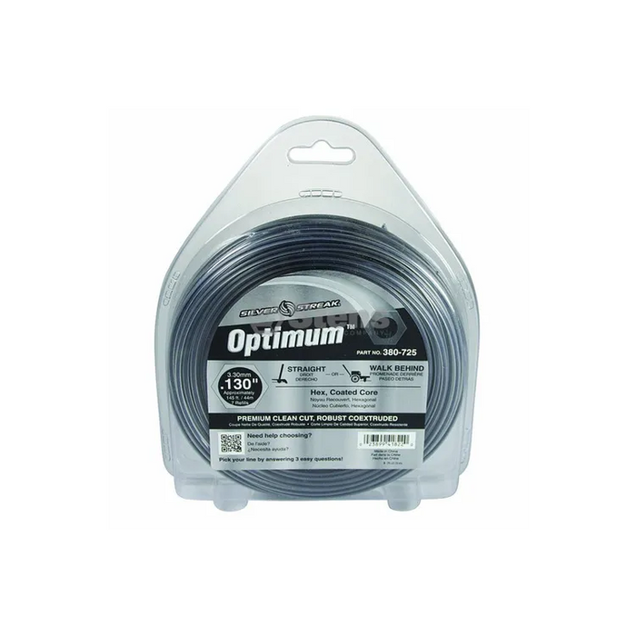 Stens 380-725 - OPTIMUM TRIMMER LINE .130 1 LB. DONUT