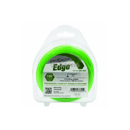 Stens 380-803 - EDGE TRIMMER LINE .105 30' CLAM SHELL