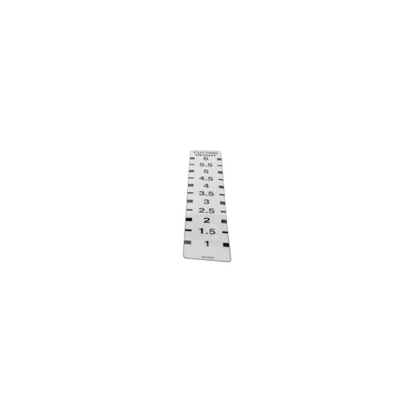 Scag  481543  -  DECAL, CUTTING HEIGHT