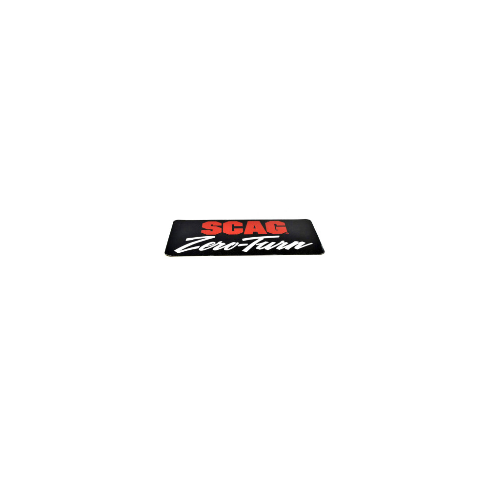 Scag  481942  -  DECAL, SCAG ZERO-TURN
