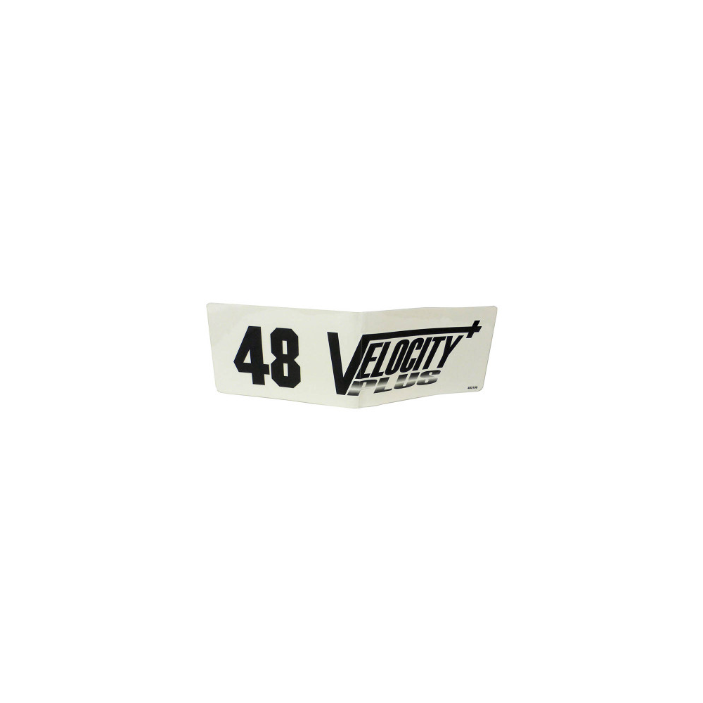 Scag  483199  -  DECAL, VELOCITY PLUS - 48