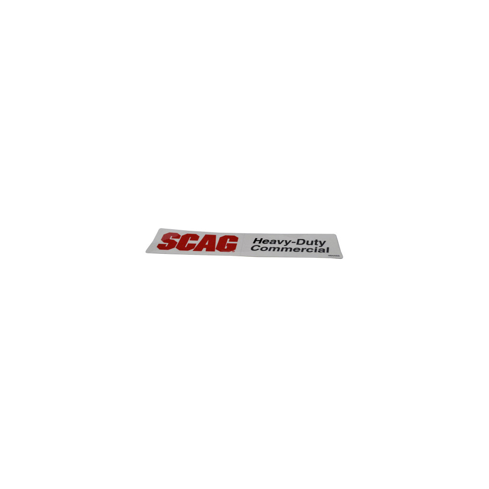 Scag  484453  -  DECAL, SCAG HEAVY DUTY