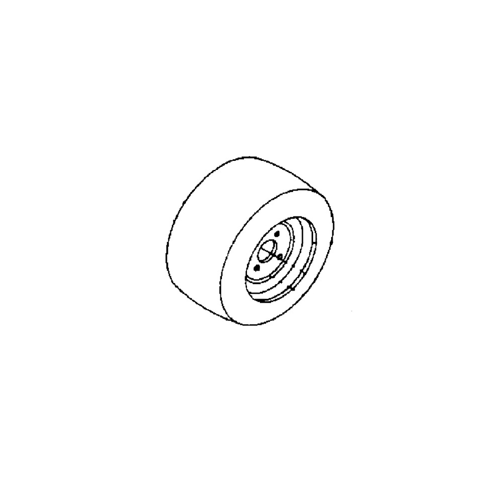 Scag  48554  -  DRIVE WHEEL ASSY