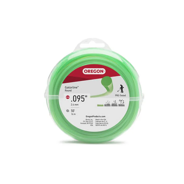 Oregon 69-012 Round Trimmer Line, .095" Gauge, 50 Feet