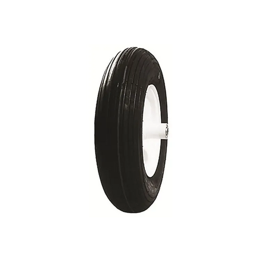 Oregon 72-420 480/400-8 Industrial Wheelbarrow Wheel 2-Ply Rib Tread